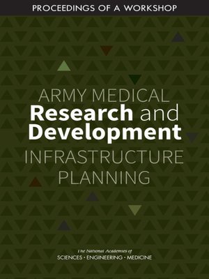 cover image of Army Medical Research and Development Infrastructure Planning
